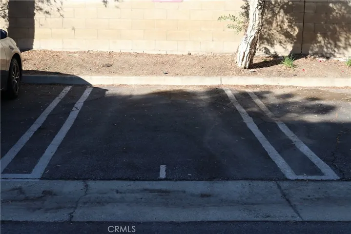 Outdoor parking spot