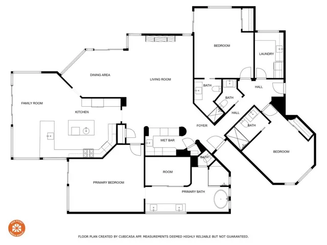 2-2D Floor Plan for 75161 Spyglass Drive