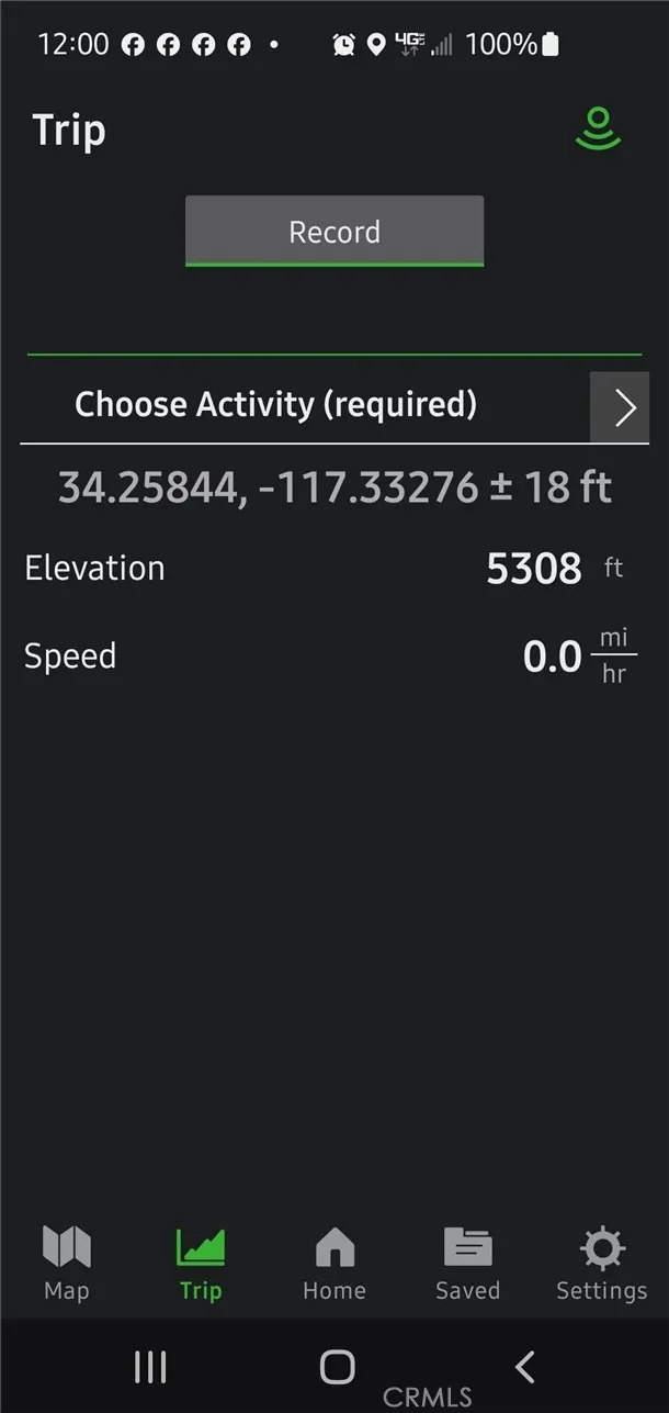 Lat long coordinates.