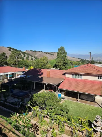 view from backyard