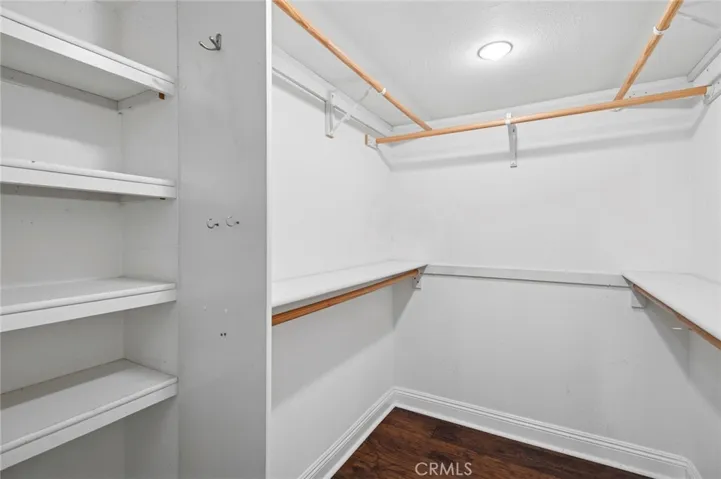 Walk-in closet is always a MUST!
