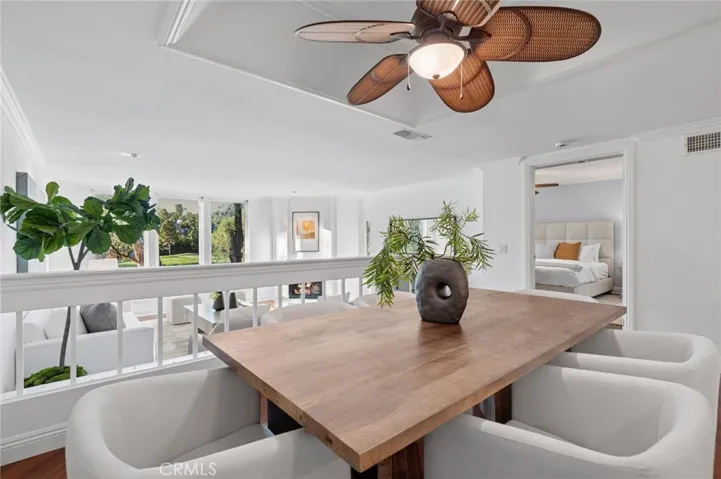Ceiling fan for added comfort