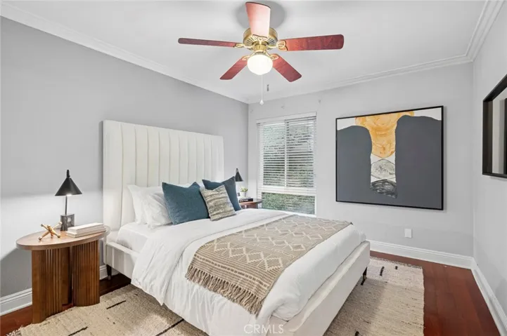 Both bedrooms are generously sized