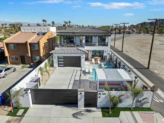 Aerial Front Property View