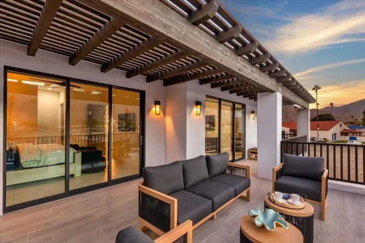 Balcony Lounge Area