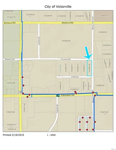 Water Line Map