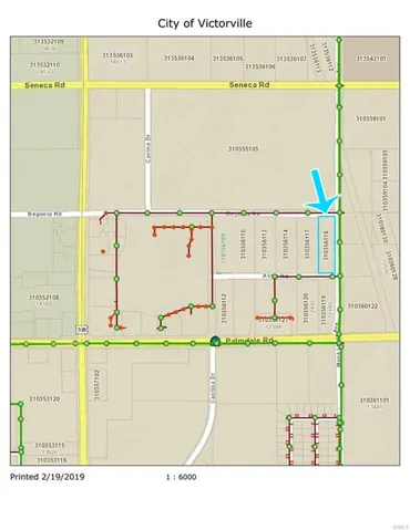 Sewer Line Map