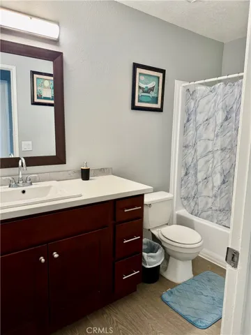 Hallway bathroom