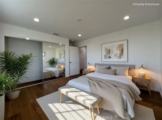 the house has been virtually  staged.