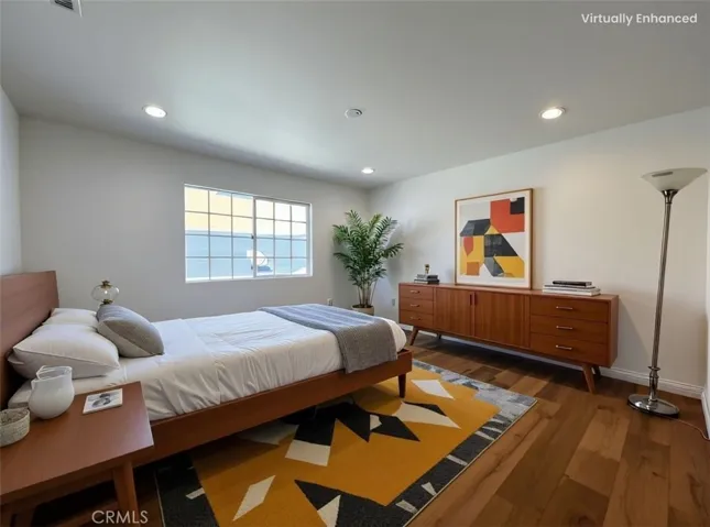 the house has been virtually  staged.