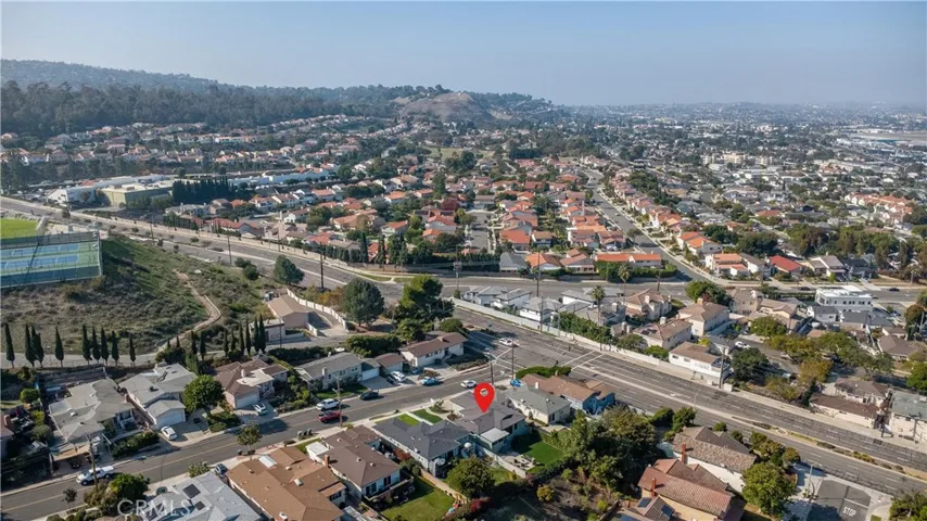 Another aerial view of your home. Just 5 miles from the beach.