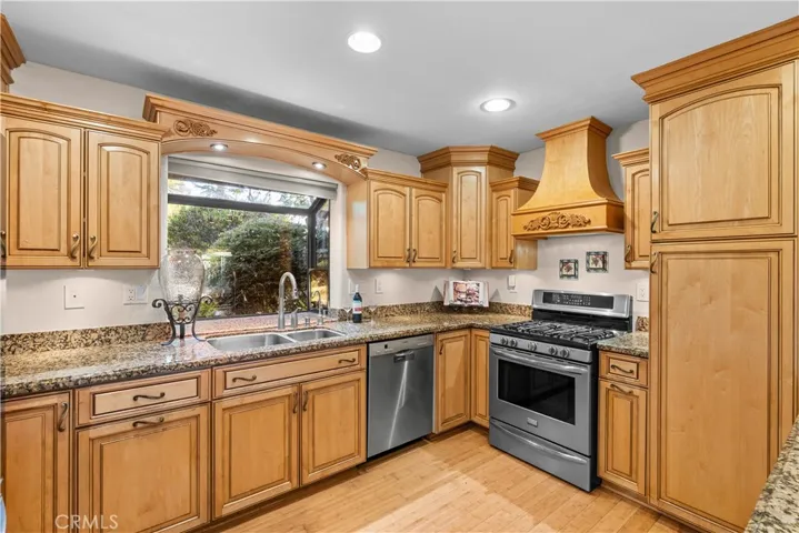 Remodeled custom kitchen