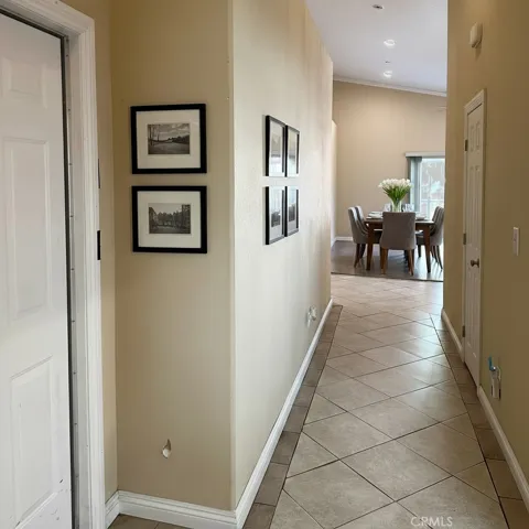 Entry View Virtually Decorated