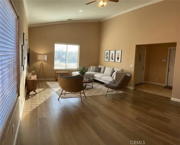 Formal living room- virtually furnished
