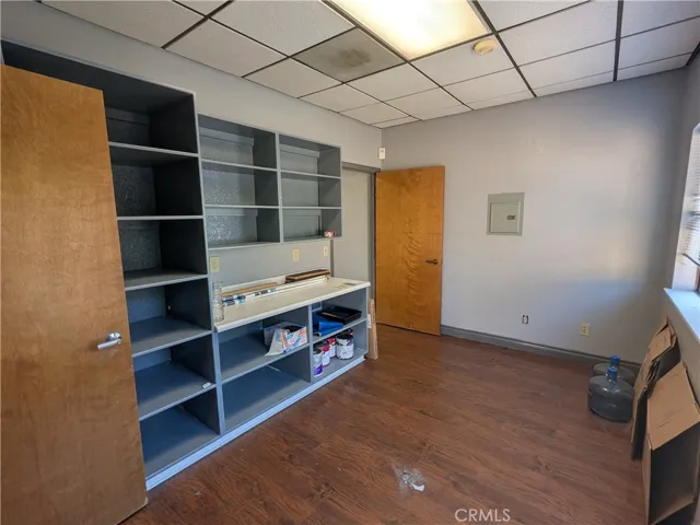 Backroom/storage area.