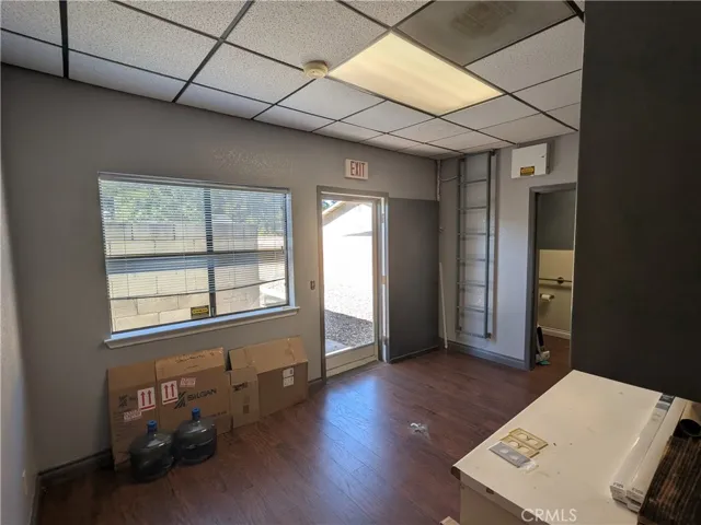 Backroom/storage area.