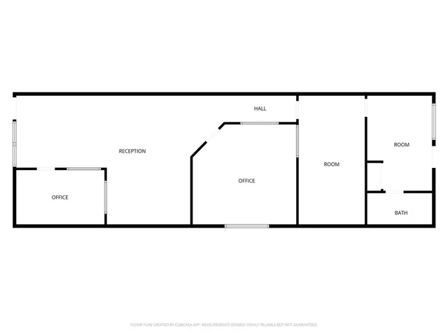 Floor plan of the unit.