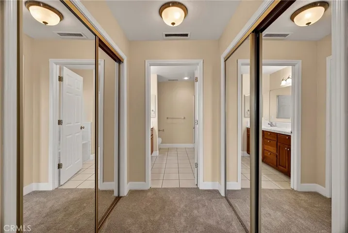 Upstairs Primary Suite Closets