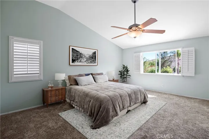 Upper Level - Primary Bedroom  (Virtually Staged)