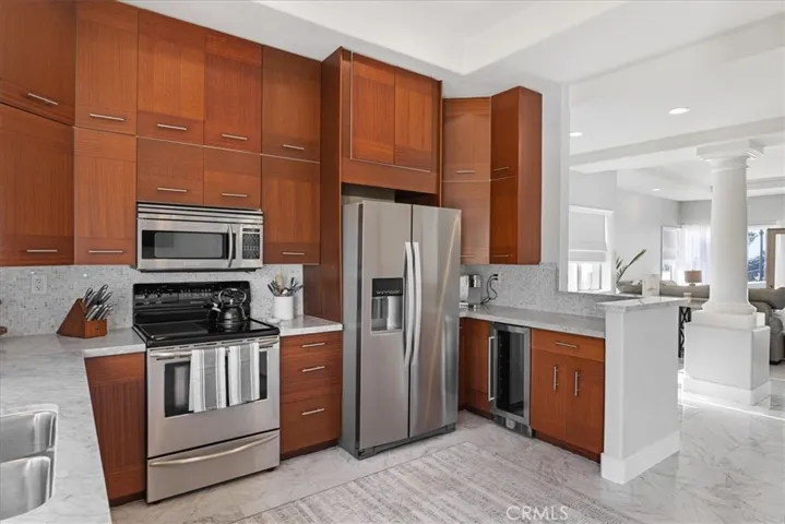 This is the current refrigerator that comes with the property.