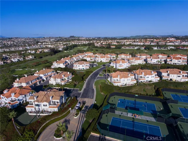 Another aerial view overlooking community with Monarch Links in background.
