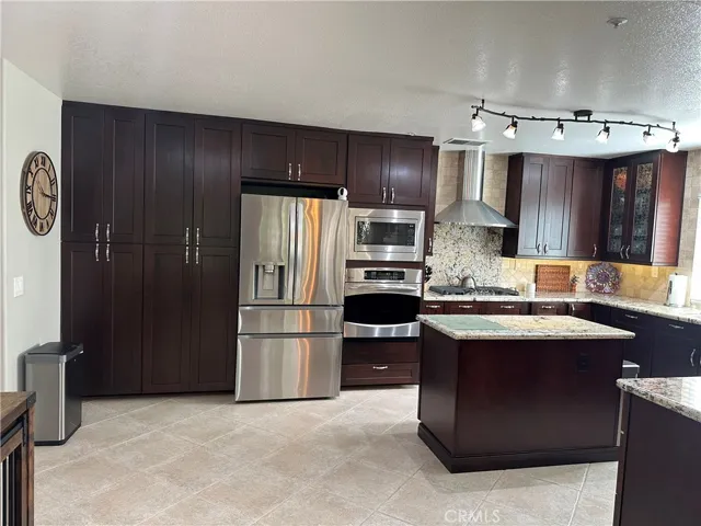 all stainless steel appliances tile floors