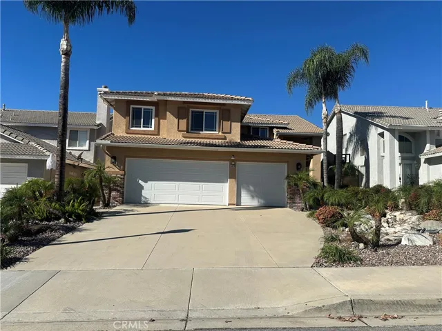 front view of  large drive way