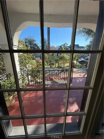 Looking out from Living Room to Front Patio