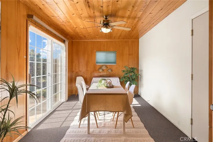 Dining/ Family Room at far end of Kitchen