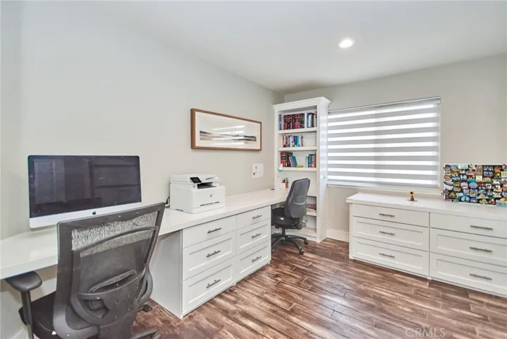 Upstair Bedroom  with Built-in Desks and Selves