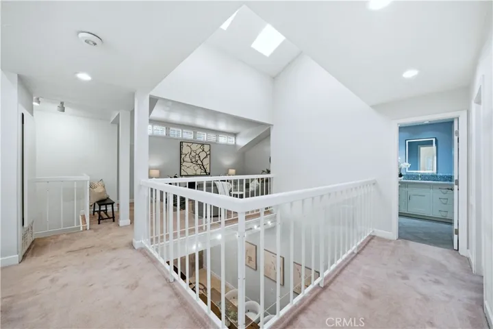 2nd level with loft living space and 2 bedrooms bedrooms plus full bath