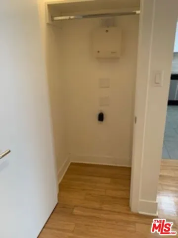Closet at entrance