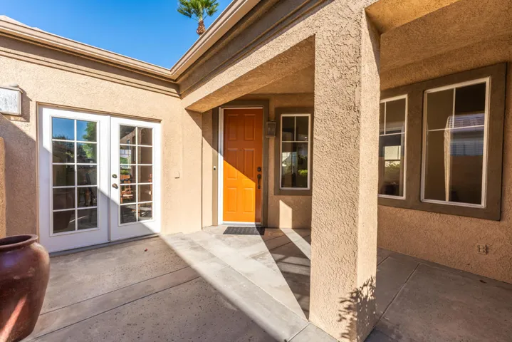 Front Entry patio