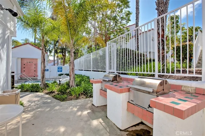Community bbq area
