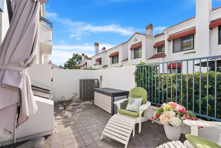 Patio off the living room