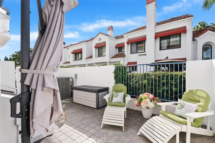 Patio off the living room