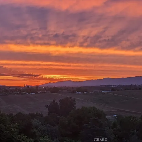 Sunset View from Rear of the Home