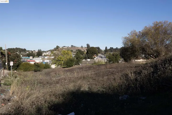 View of undeveloped land