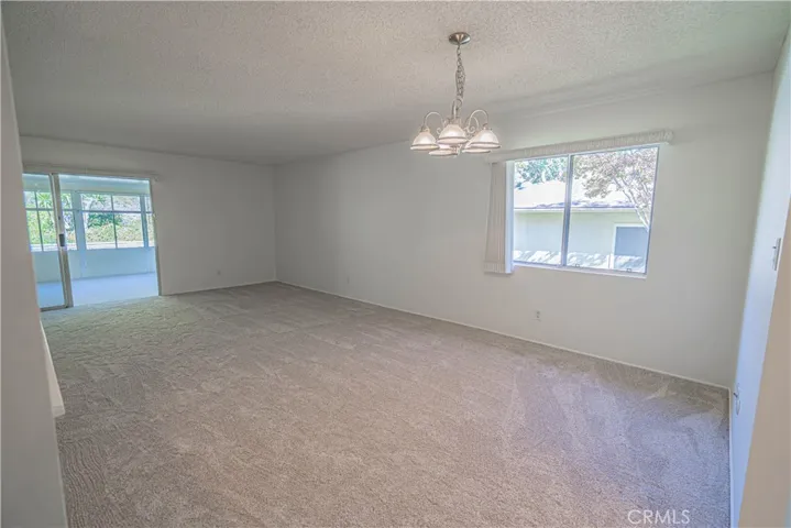 dining / living combo