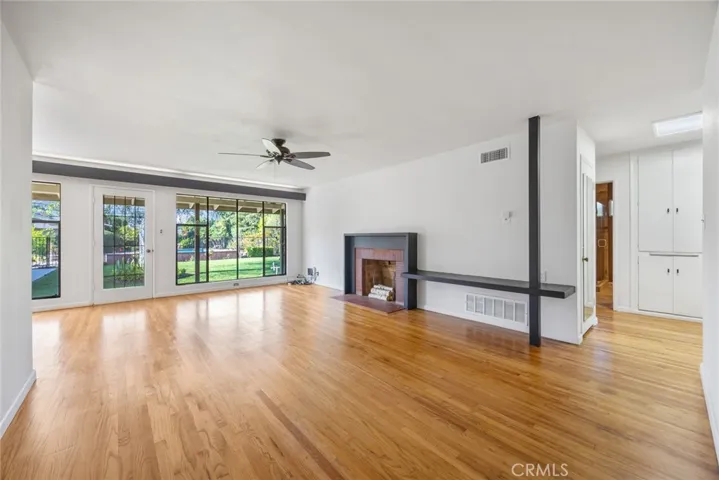 Step inside to the spacious living room at 10357 Lesterford Avenue, Downey.