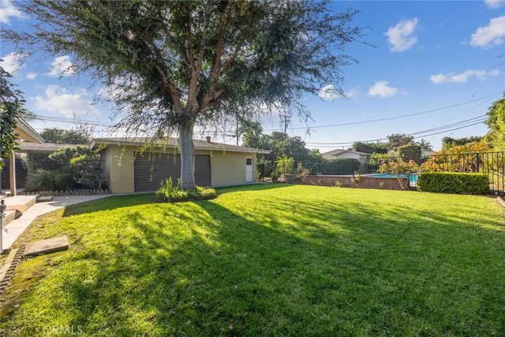 Another view of the wonderful yard at 10357 Lesterford Avenue