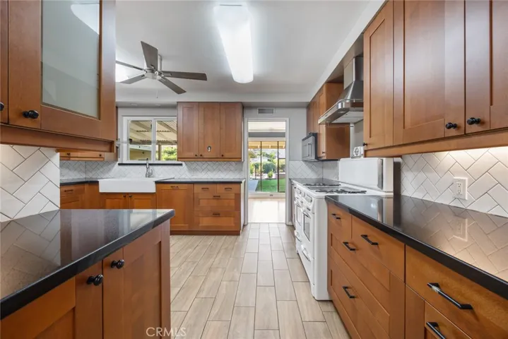 The wonderful and updated kitchen at 10357 Lesterford Avenue