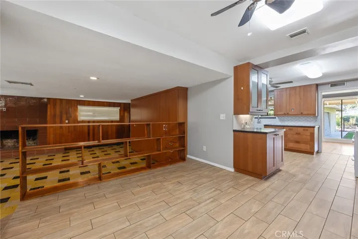 Another look at the family room and the kitchen at 10357 Lesterford Avenue