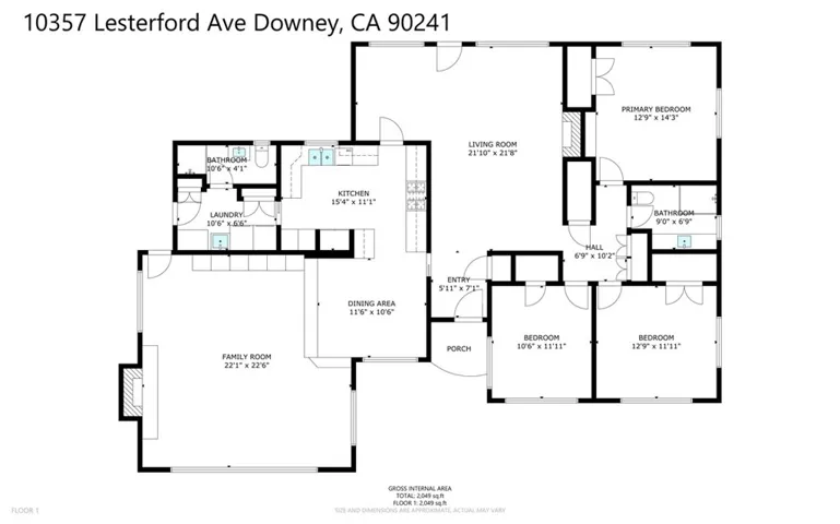 So much wonderful space at 10357 Lesterford Avenue!