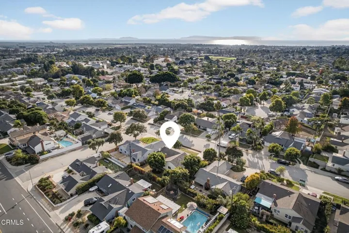 Aerial View of the Coast