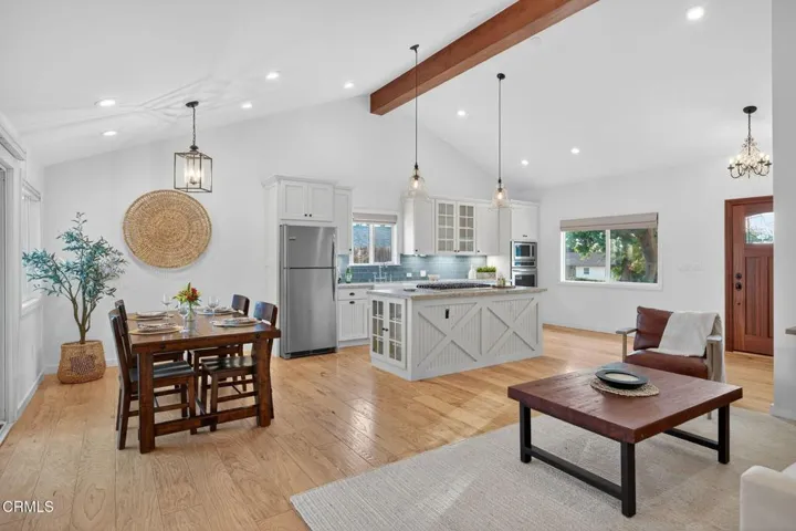 Bright Great Room With Open Layout