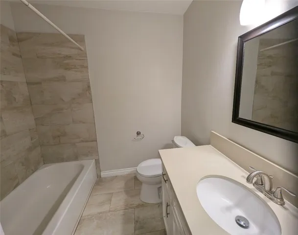 Hallway bathroom