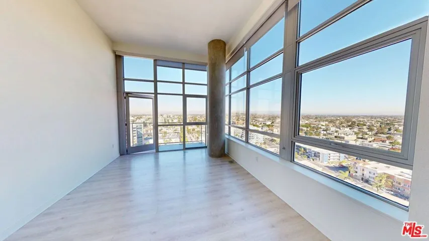 model unit living room