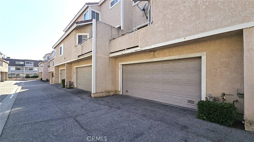 Back of the property- Garage