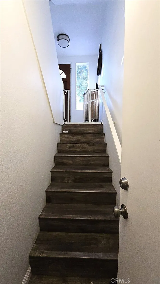 Stairs to Garage